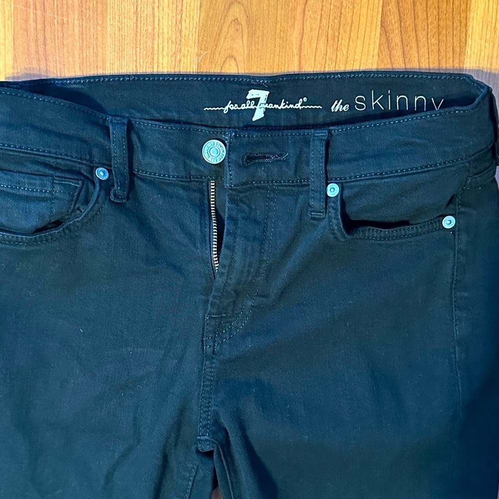 Seven for all mankind black jeans